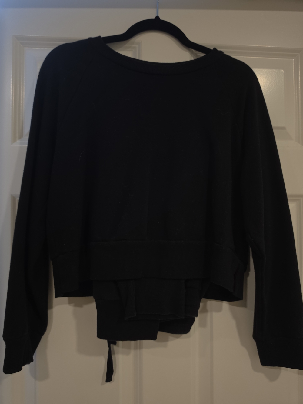 Black Women's Crewneck Sweat Set- Colsie